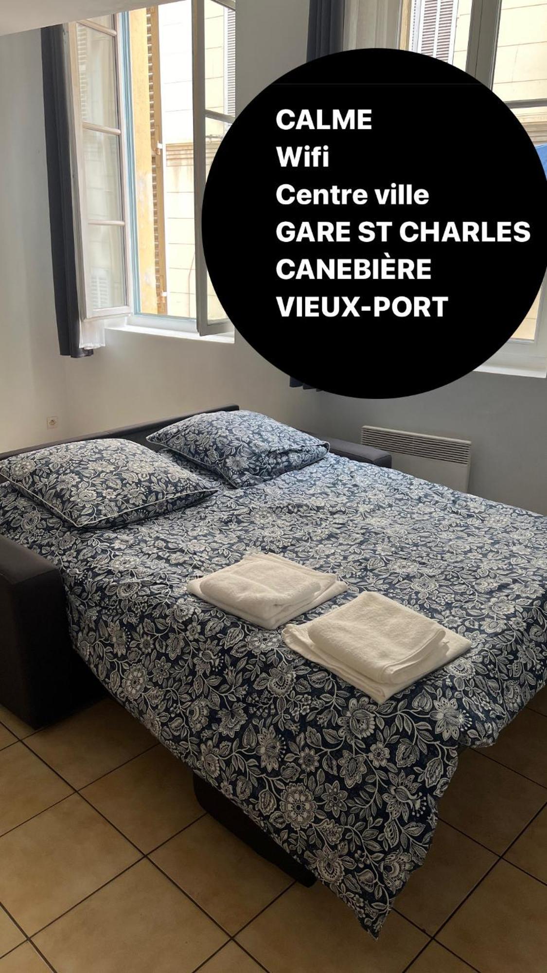 Thubaneau St Charles Canebiere Vieux Port Marseille Kültér fotó